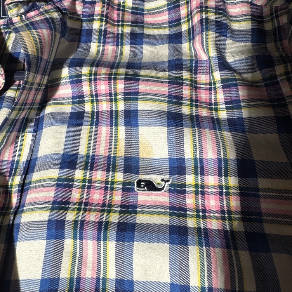 Vineyard Vines Medium Slim Fit Wrinkle Free Shirt Long Sleeve